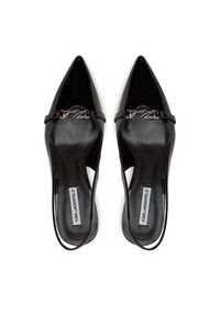 Karl Lagerfeld - KARL LAGERFELD Sandały KL32704 Czarny. Kolor: czarny. Materiał: skóra, lakier #4