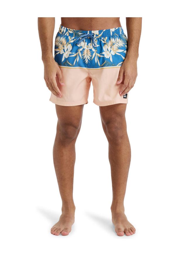 Quiksilver - Szorty kąpielowe dla Mężczyzn SPL FLORAL 15" Niebieski. Kolor: niebieski. Materiał: poliester. Długość: krótkie. Styl: sportowy