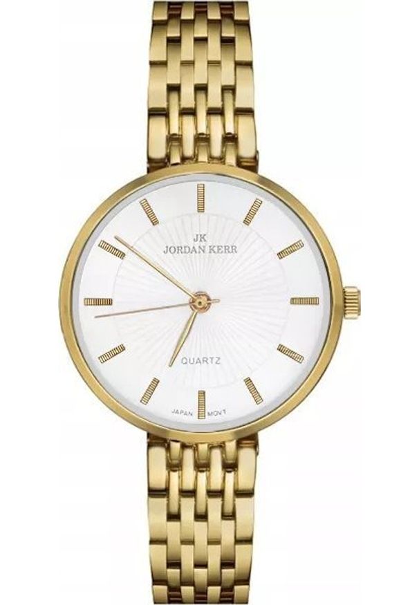 Zegarek Jordan Kerr Zegarek damski Jordan Kerr I2042 złoty st. Kolor: złoty