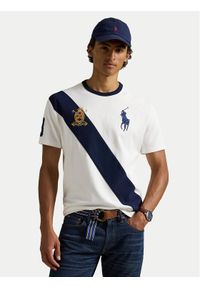 Polo Ralph Lauren T-Shirt 710981767004 Biały Regular Fit. Typ kołnierza: polo. Kolor: biały. Materiał: bawełna #1