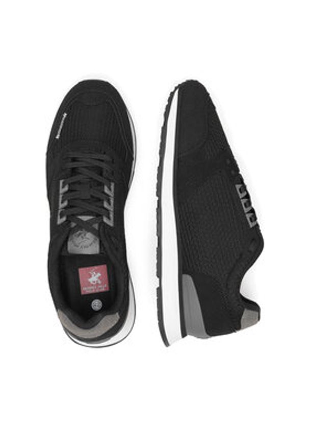 Beverly Hills Polo Club Sneakersy VSS25-05 Czarny. Kolor: czarny. Materiał: materiał