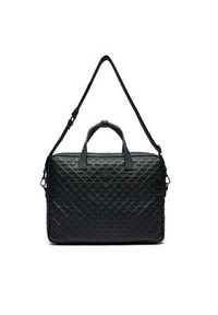 Emporio Armani Torba na laptopa Y4P365 YQ67I 80001 Czarny. Kolor: czarny. Materiał: skóra #4