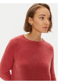 Weekend Max Mara Sweter Ghiacci 2425366111 Różowy Standard Fit. Kolor: różowy. Materiał: wełna #3