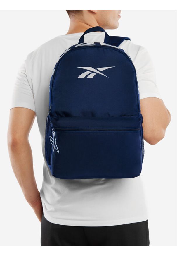 Reebok Plecak RBK-B-008-CCC Granatowy. Kolor: niebieski. Materiał: poliester