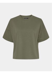 Pieces T-Shirt Chilli Summer 17118870 Zielony Loose Fit. Kolor: zielony. Materiał: syntetyk, bawełna #1