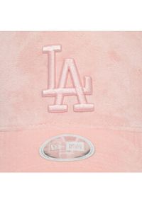 New Era Czapka z daszkiem Wmns Velour Trucker La Dodgers 60435011 Różowy. Kolor: różowy. Materiał: materiał #3