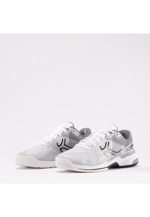 ARTENGO - BUTY tenisowe TS990 męskie na każdą nawierzchnię. Kolor: szary, czarny, wielokolorowy, biały. Materiał: kauczuk, mesh. Szerokość cholewki: normalna. Sport: tenis