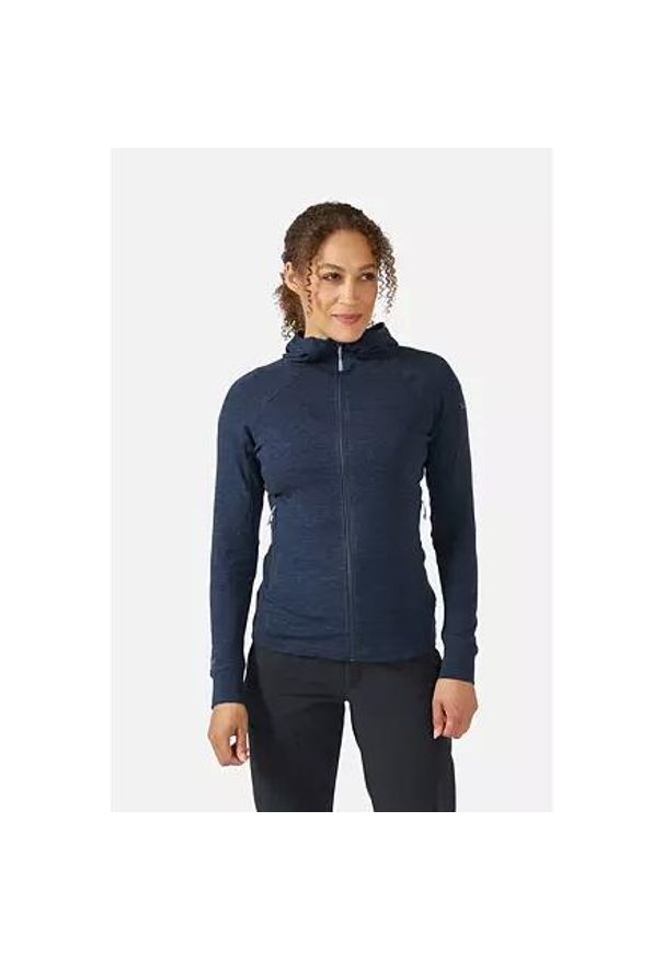 Bluza Trekkingowa Rab Nexus Hoody Women. Kolor: niebieski