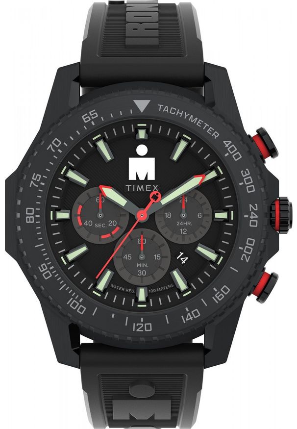 Zegarek Timex Zegarek męski Timex TW2W55400 czarny. Kolor: czarny