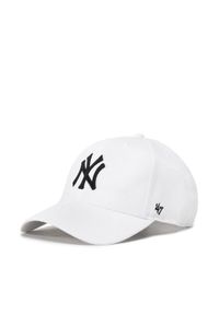 47 Brand Czapka z daszkiem Mlb New York Yankees B-MVPSP17WBP-WH Biały. Kolor: biały. Materiał: materiał #1