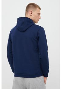 adidas Performance bluza dresowa Entrada 22 męska kolor granatowy z kapturem gładka. Typ kołnierza: kaptur. Kolor: niebieski. Materiał: dresówka. Wzór: gładki #3