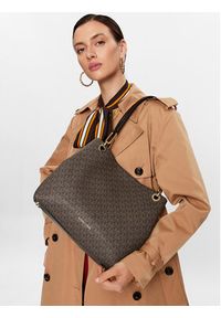MICHAEL Michael Kors Torebka Kensington 30F3G8KT7B Brązowy. Kolor: brązowy. Materiał: skórzane