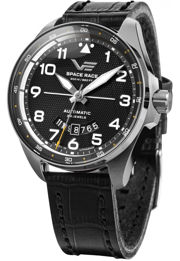 Zegarek Vostok Europe Zegarek męski Vostok Europe NH35A-325A745 czarny. Kolor: czarny