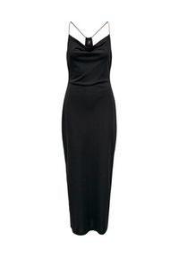 only - ONLY Sukienka koktajlowa 15307923 Czarny Regular Fit. Kolor: czarny. Materiał: syntetyk. Styl: wizytowy #4