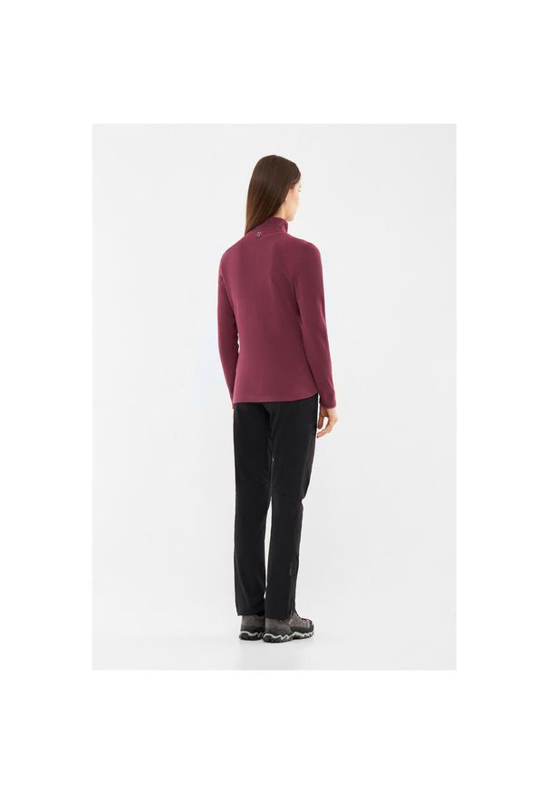 Viking - Bluza damska VIKING Tesero Lady Polartec. Kolor: czerwony, wielokolorowy, brązowy. Styl: sportowy. Sport: turystyka piesza
