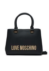 Love Moschino - LOVE MOSCHINO Torebka JC4022PP1LKD0000 Czarny. Kolor: czarny. Materiał: skórzane