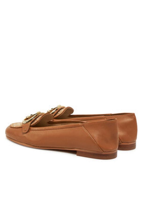 Liu Jo Loafersy Emel 03 SA5037 PX623 Brązowy. Kolor: brązowy. Materiał: skóra