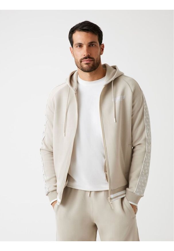 Guess Bluza 178995 Beżowy Classic Fit. Kolor: beżowy
