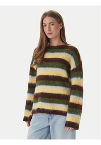 only - ONLY Sweter Sweter 15375036 Zielony Regular Fit. Kolor: zielony. Materiał: syntetyk #1