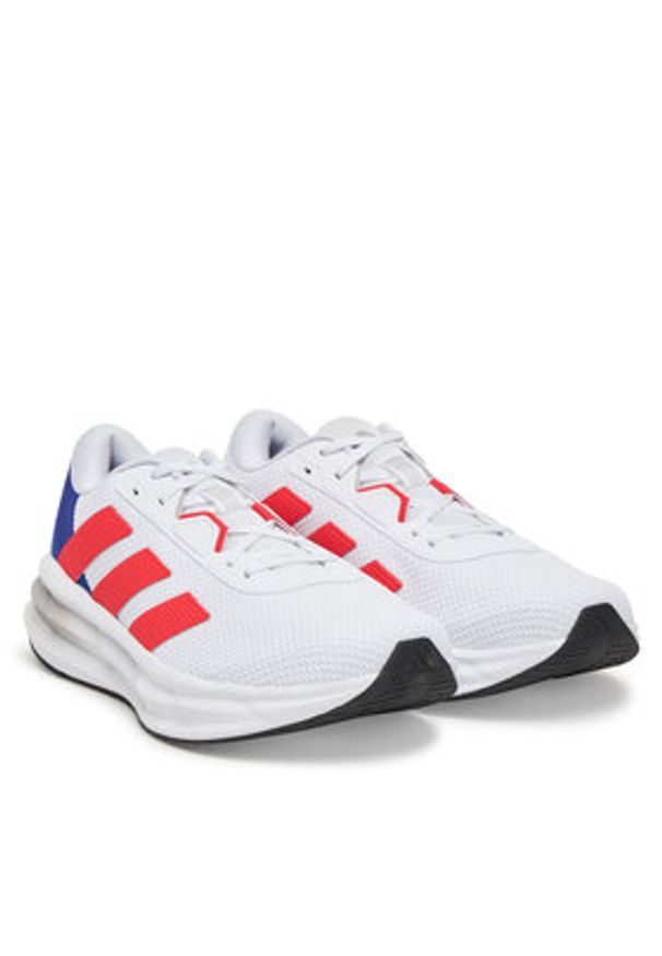 Adidas - adidas Buty do biegania Galaxy 7 JI4600 Biały. Kolor: biały. Materiał: materiał