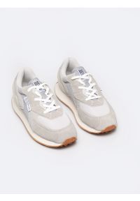 Big-Star - Sneakersy męskie ze skóry naturalnej szare RR174374 902. Okazja: na co dzień. Kolor: szary. Materiał: skóra. Szerokość cholewki: normalna #7