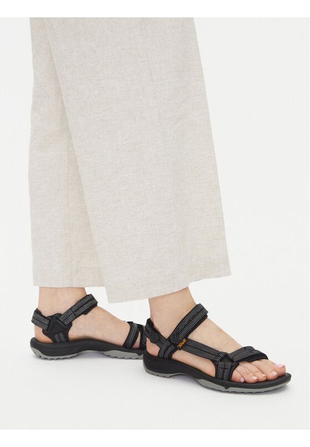 Teva Sandały Fi Lite 1001474 Czarny. Kolor: czarny. Materiał: materiał