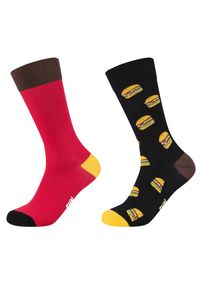 X-Socks - Skarpetki sportowe dla dorosłych FUNSOCKS Motifs 2PPK Socks. Kolor: wielokolorowy. Materiał: bawełna, poliester, elastan