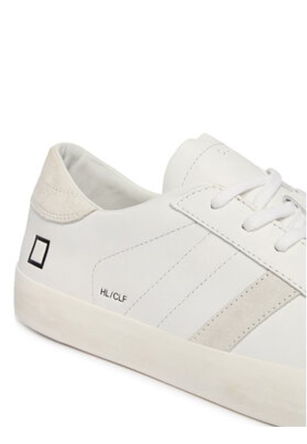 D.A.T.E. Sneakersy Hill Low M441-HL-CA Biały. Kolor: biały. Materiał: skóra