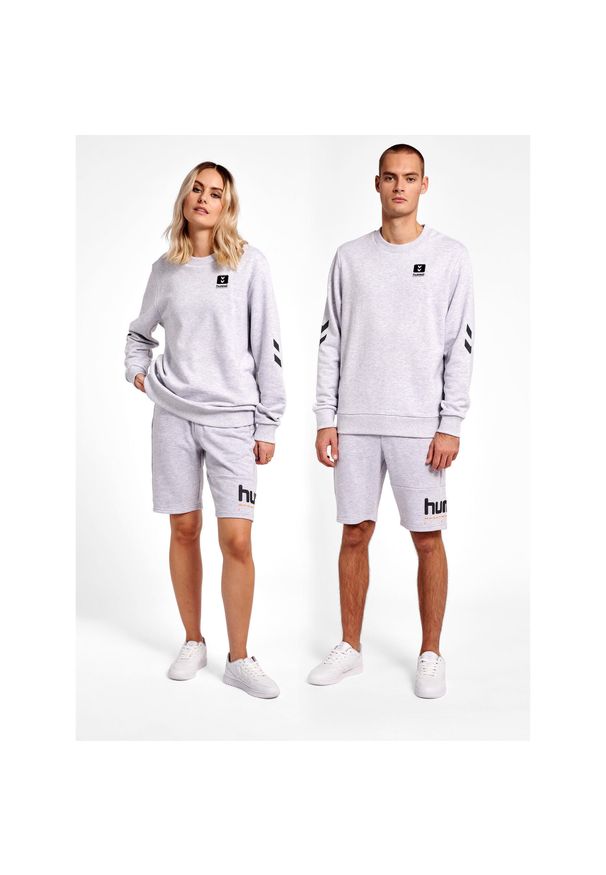 Bluza Hummel Legacy Liam. Kolor: szary. Materiał: tkanina