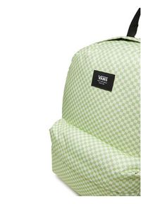 Vans Plecak Old Skool Check VN000H4XCLH1 Zielony. Kolor: zielony. Materiał: materiał #6