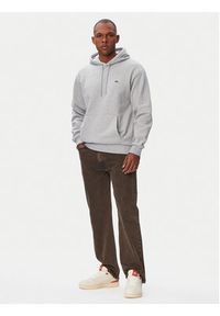 Lacoste Bluza SH8863 Szary jasny Relaxed Fit. Kolor: szary. Materiał: bawełna #4