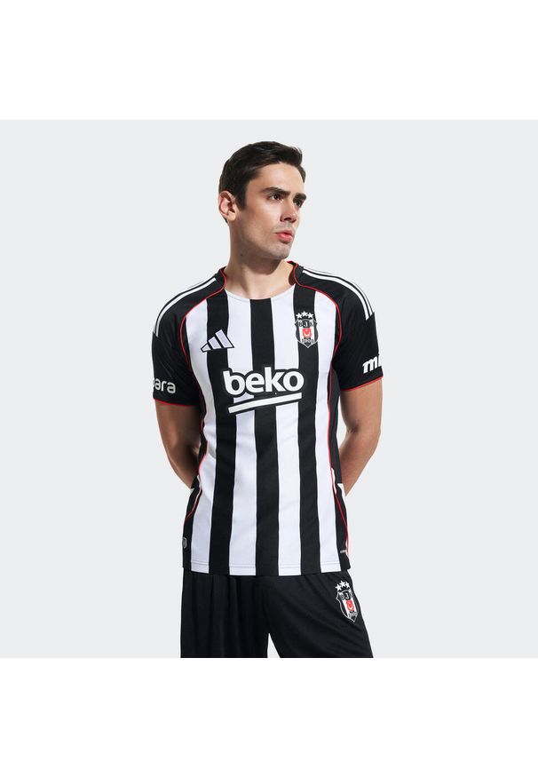 Adidas - Koszulka Beşiktaş JK 25/26 Away. Kolor: czarny. Sport: piłka nożna
