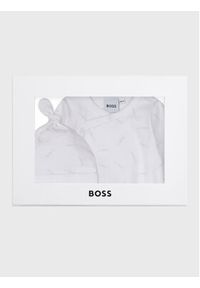 BOSS - Boss Śpiochy J98379 Biały. Kolor: biały. Materiał: bawełna #3
