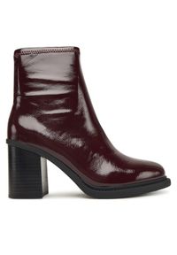Aldo Botki Xiomara 14116562 Czarny. Kolor: czarny. Materiał: skóra