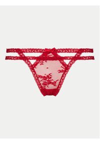 Hunkemöller Komplet 6 par stringów 300341 Czerwony. Kolor: czerwony. Materiał: syntetyk #5