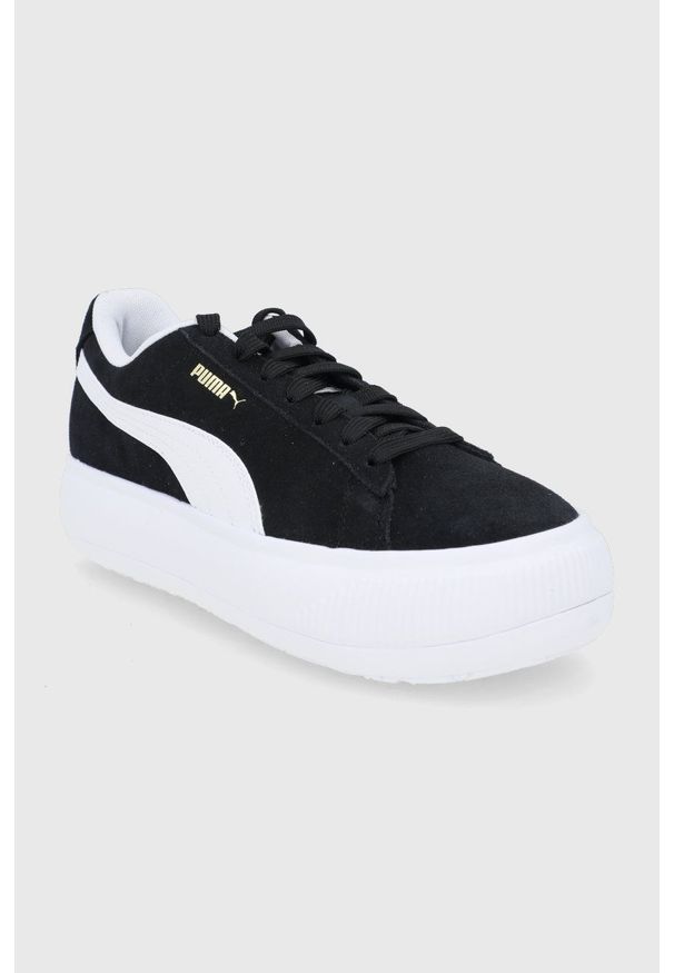 Puma - Buty Suede Mayu. Kolor: czarny. Model: Puma Suede