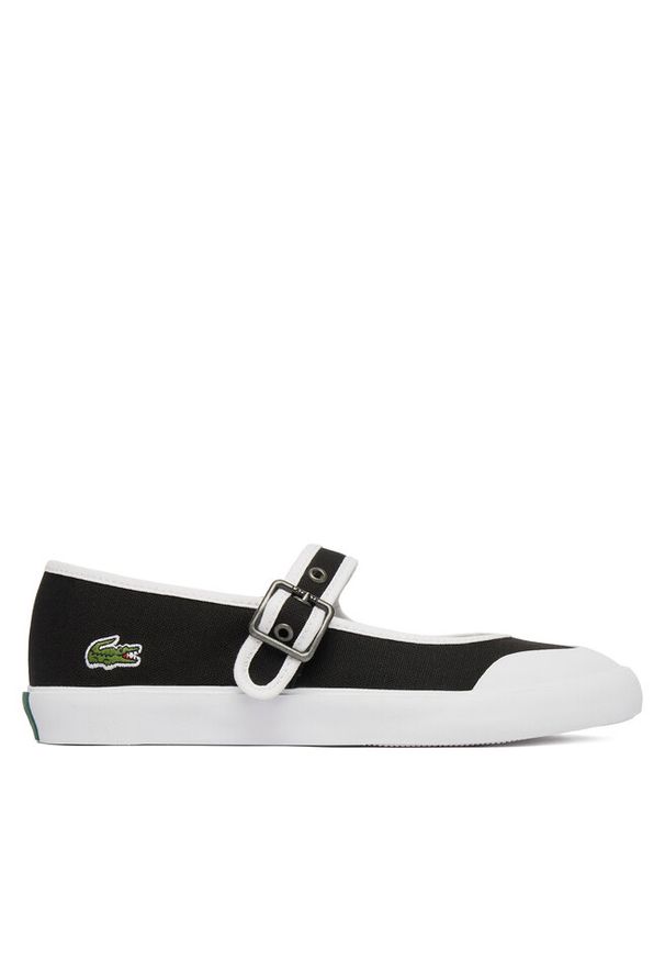 Baleriny Lacoste. Kolor: czarny