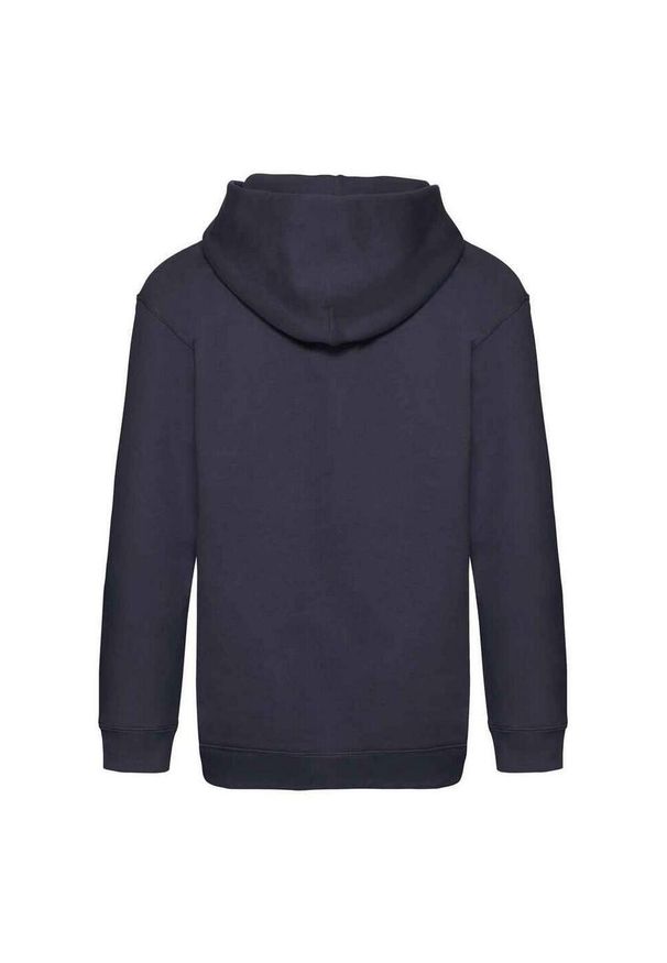 FRUIT OF THE LOOM - Bluza Z Kapturem Premium Dla Dzieci. Typ kołnierza: kaptur. Kolor: niebieski