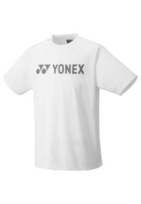YONEX - Koszulka sportowa męska Yonex CTYM00464W. Kolor: biały, szary, wielokolorowy. Materiał: poliester. Długość rękawa: krótki rękaw. Długość: krótkie