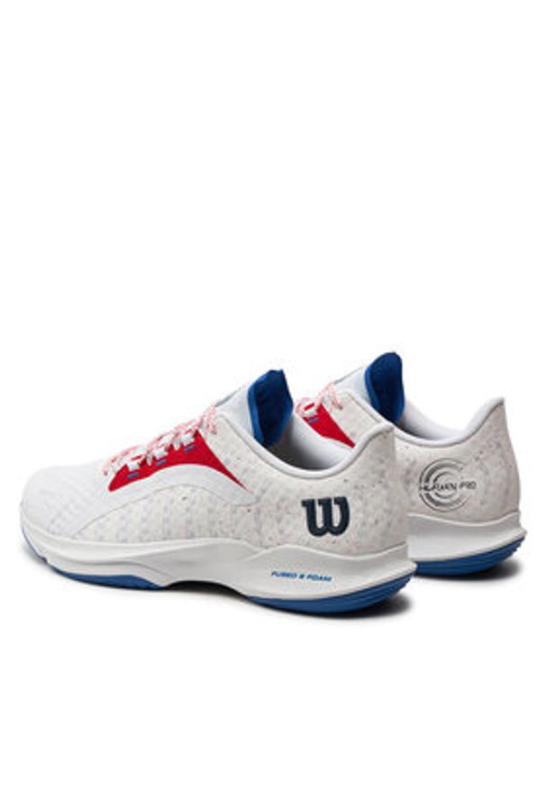 Wilson Buty do tenisa Hurakn Pro WRS331710 Biały. Kolor: biały. Materiał: materiał, mesh. Sport: tenis