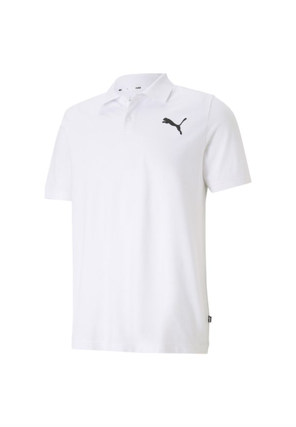 Koszulka Polo Sportowa Męska Puma Ess Pique. Typ kołnierza: polo. Kolor: czarny, biały, wielokolorowy. Styl: sportowy