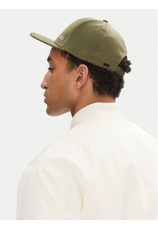 Alpha Industries Czapka z daszkiem Metal Label 156905 Zielony. Kolor: zielony. Materiał: poliamid, nylon