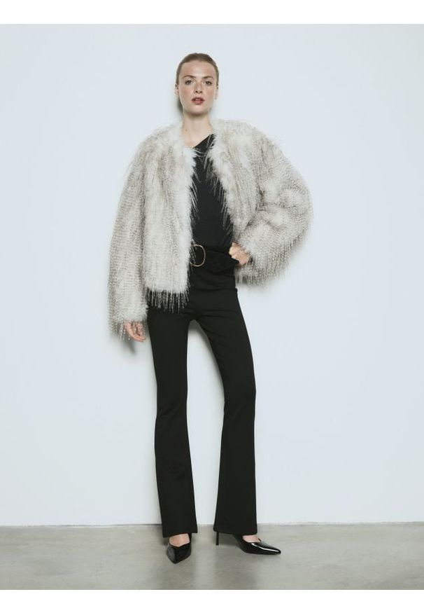 Reserved - Pasek do talii - czarny. Kolor: czarny