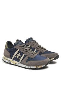 Premiata Sneakersy Eric 7090 Granatowy. Kolor: niebieski. Materiał: materiał #3