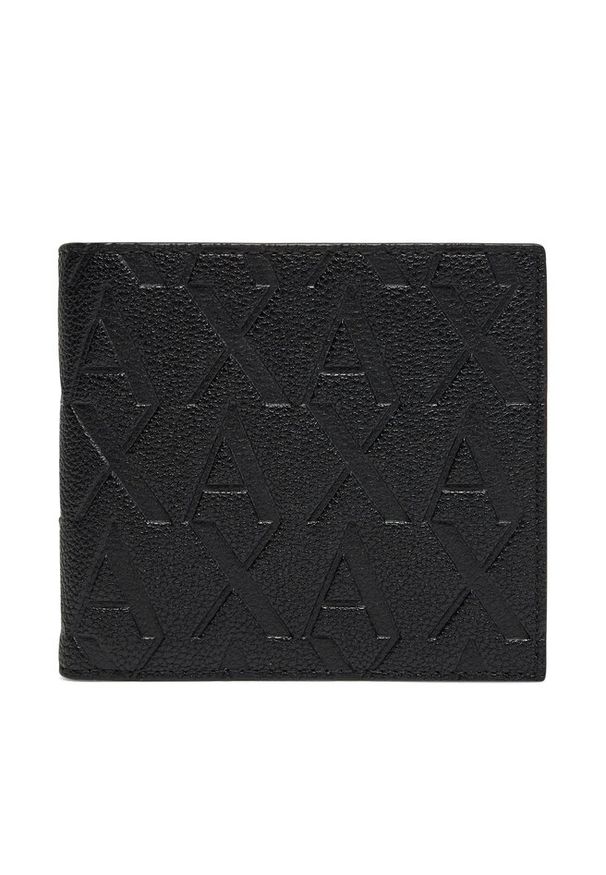 Portfel Armani Exchange. Kolor: czarny