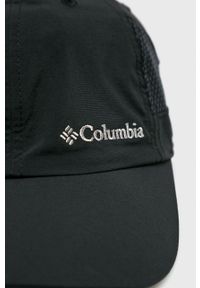 columbia - Columbia czapka kolor czarny 1539331-White.Whit. Kolor: czarny. Materiał: skóra #2