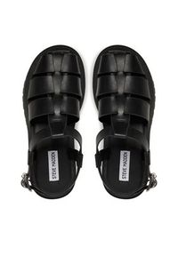 Steve Madden Sandały Market SM11003808 Czarny. Kolor: czarny. Materiał: skóra