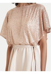 ACCESS FASHION Sukienka wieczorowa 63-3439-392 Złoty Regular Fit. Kolor: złoty. Materiał: syntetyk. Styl: wizytowy #2