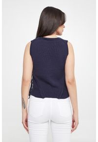 Marella Sport - Kamizelka damska z frędzlami Austero MARELLA SPORT. Styl: sportowy #4