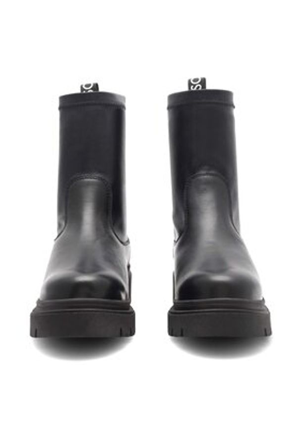 Lasocki Botki EST-DONNA-24 Czarny. Kolor: czarny. Materiał: skóra